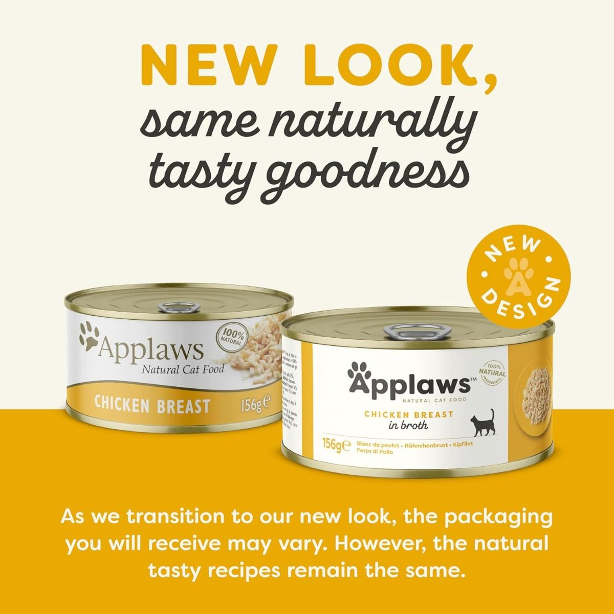 Applaws Chicken Breast in Broth Wet Cat Food Tin - 70g