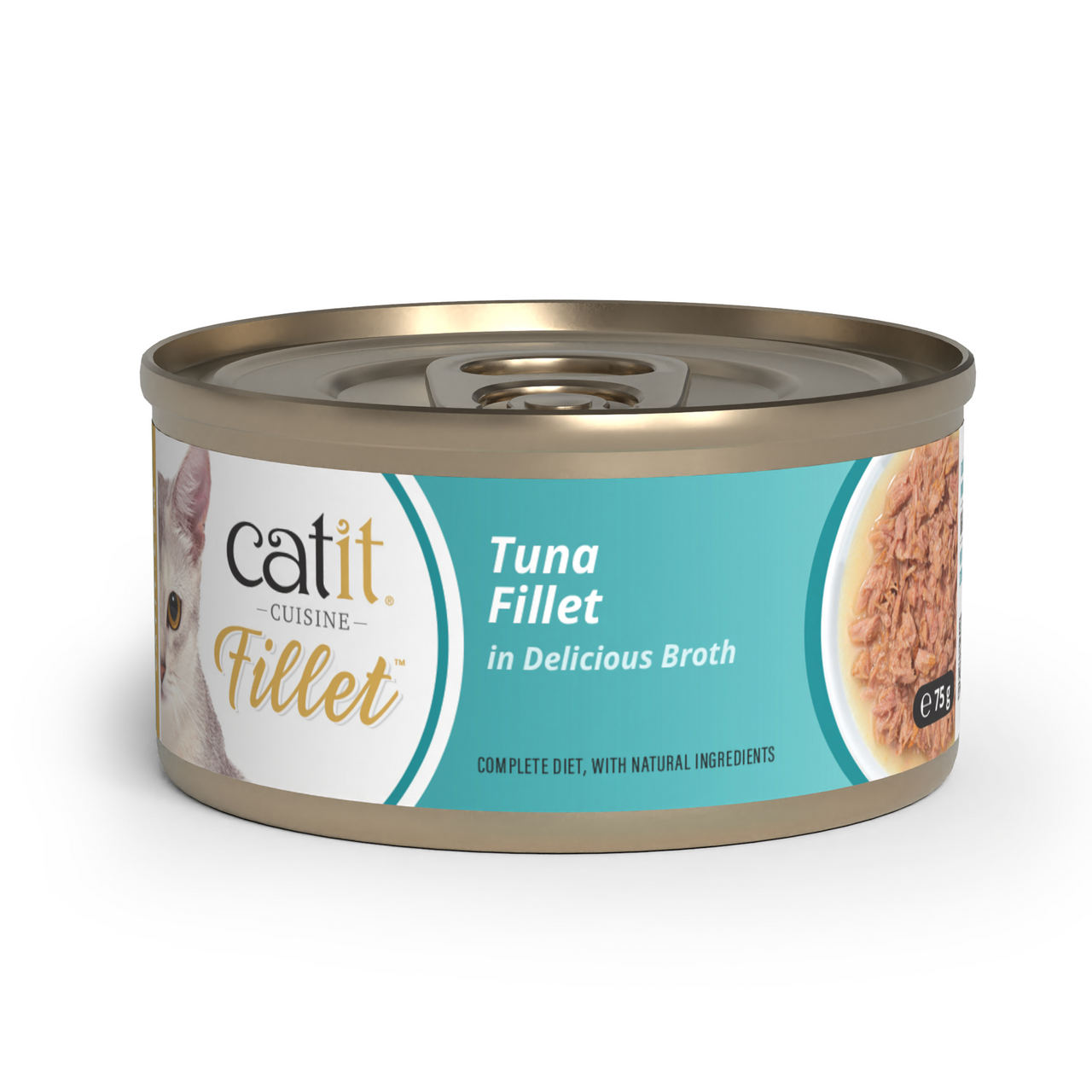 Catit Cuisine Tuna Fillet, 12 x 75 g