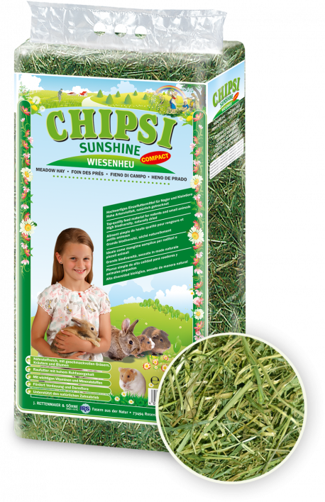 Chipsi Sunshine Meadow Small Animal Treats & Hay  - 4KG