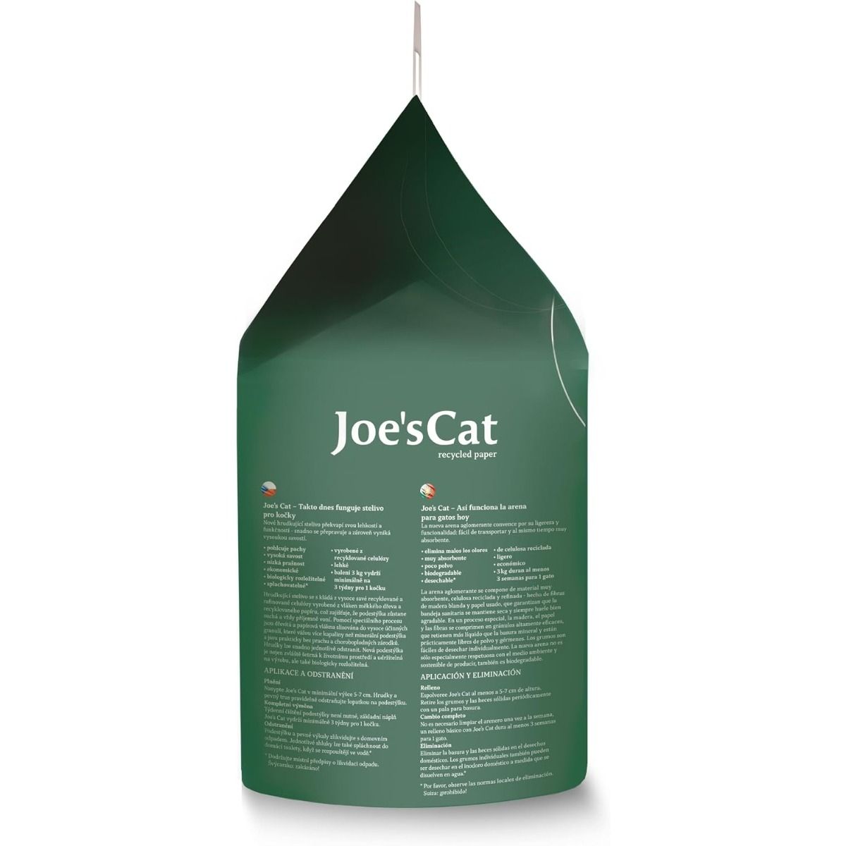 Joe's Cat Recycled Paper Clumping Cat Litter - 8L