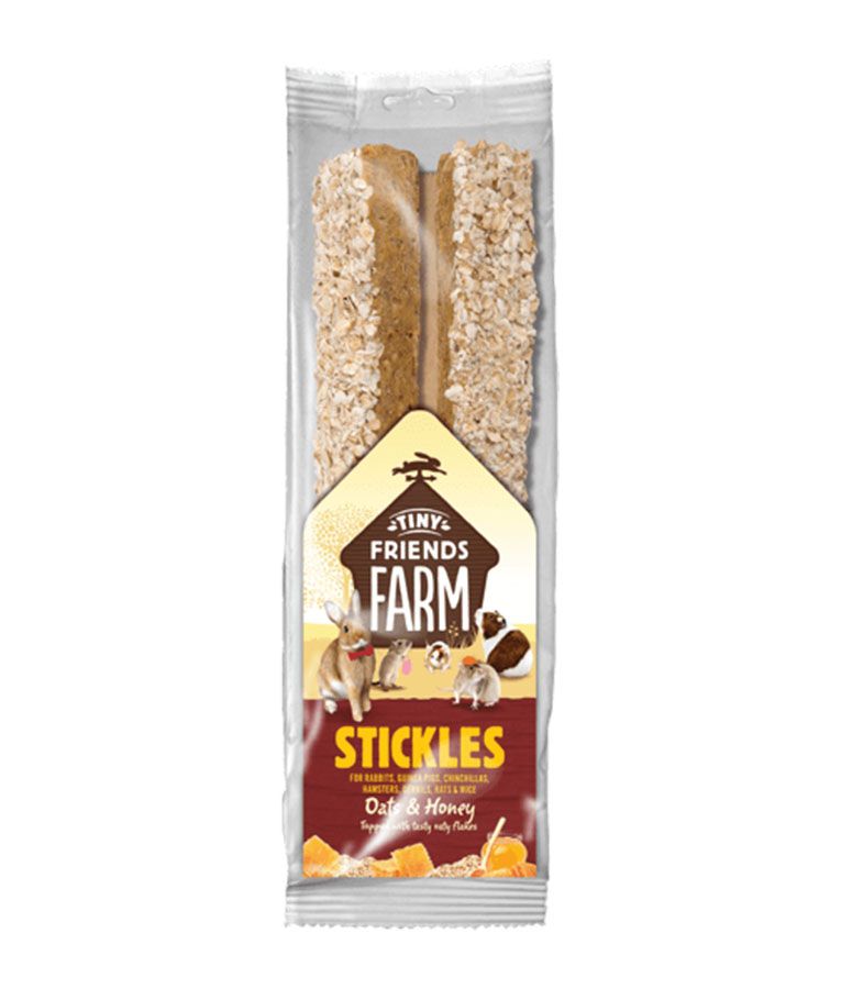 Tiny Friends Farm Stickles Oats & Honey Small Animal Treats -