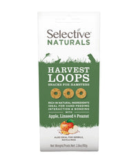 Thumbnail for Supreme Selective Naturals Harvest Loops Hamster Treat 80g - 80G