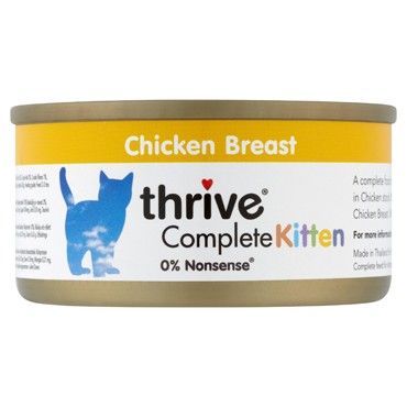 Thrive Complete Chicken Wet Kitten Food 75g - 75g