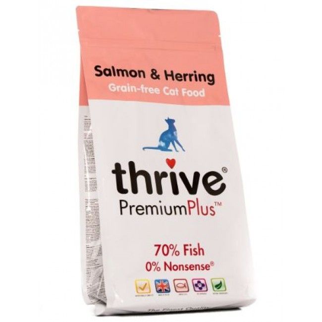 Thrive PremiumPlus Salmon & Herring Dry Cat Food 1.5kg - 1.5kg