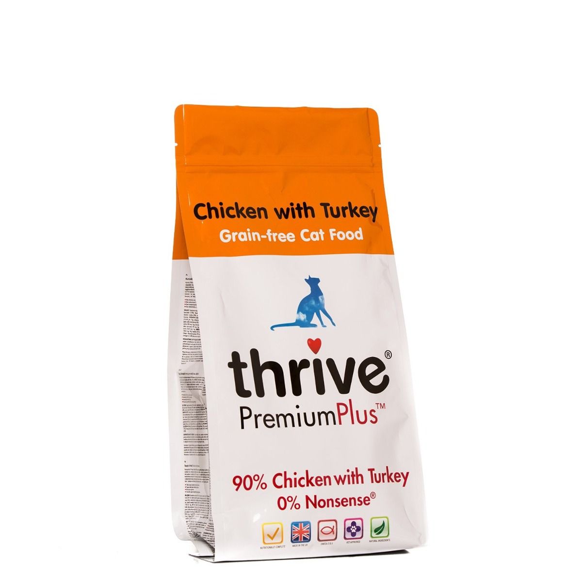 Thrive PremiumPlus Chicken with Turkey Dry Cat Food 1.5kg - 1.5kg