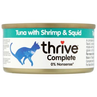 Thrive Complete Tuna with Shrimp & Squid Wet Cat Food 75g - 75g