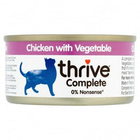 Thumbnail for Thrive Complete Chicken with Vegetable Wet Cat Food 75g - 75g