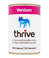 Thumbnail for Thrive Complete Venison Wet Dog Food 400g - 400G