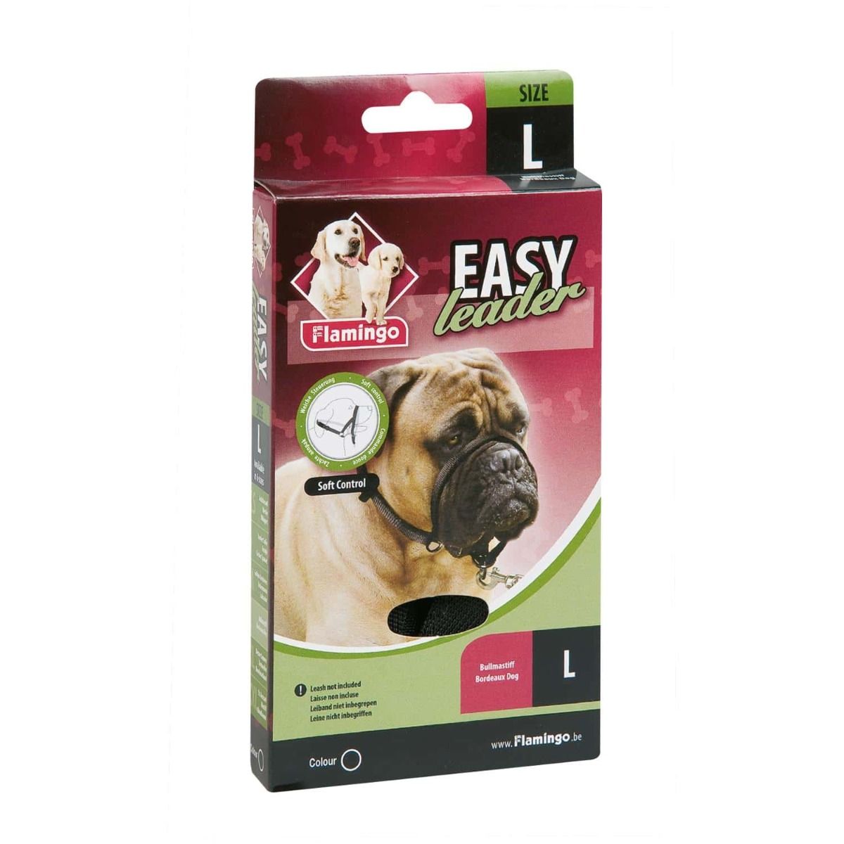 Flamingo Easy Leader Dog Head Collar - Medium