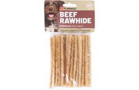 Flamingo Beef Rawhide Dog Treats 12cm 25pcs 125g - 125g