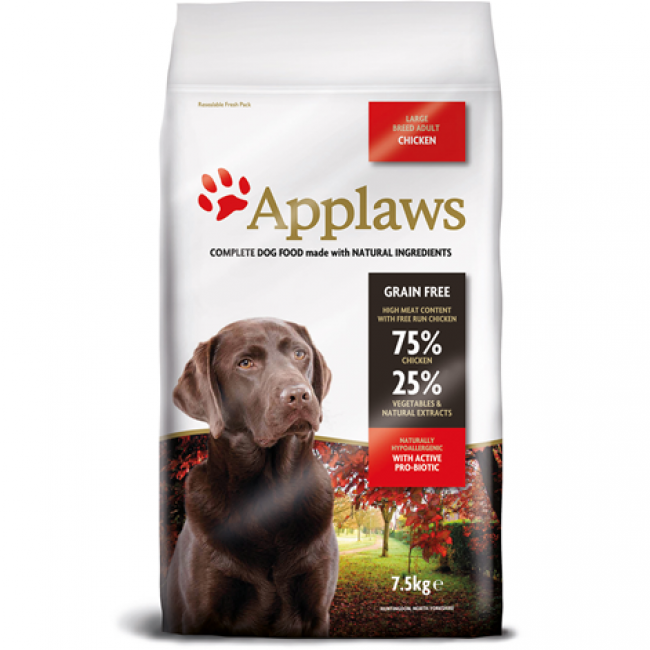 Applaws Chicken Large Breed Adult Dry Dog Food - 7.5kg