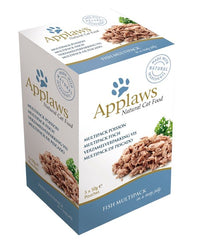 Thumbnail for Applaws Fish Multipack in Jelly Adult Wet Cat Food 5 x 50g Pouch  - 50G