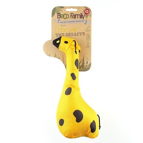 Beco Family George the Giraffe Soft Dog Toy - MEDIUM