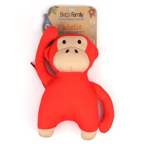 Beco Family Michelle the Monkey Soft Dog Toy - MEDIUM