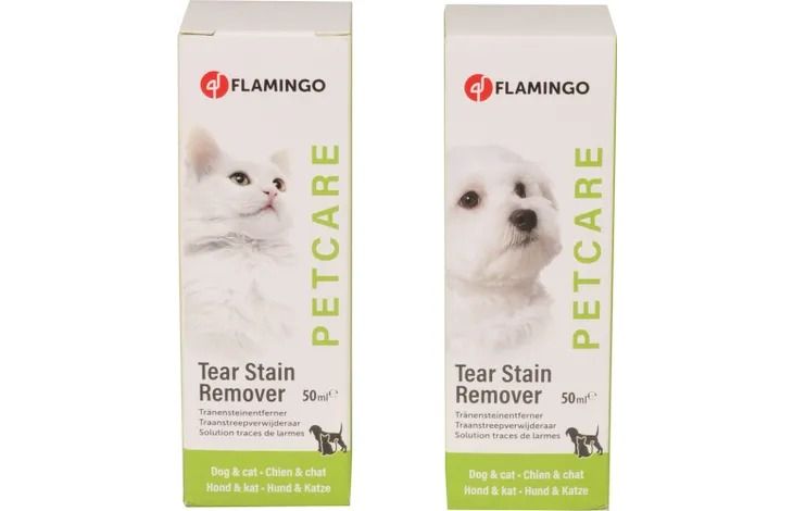 Flamingo Petcare Dog & Cat Tear Stain Remover 50ml - 50ml