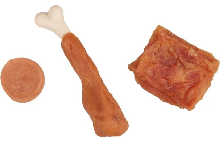 Flamingo Hapki Chicken Snacks Mix Dog Treats 170g - 170g