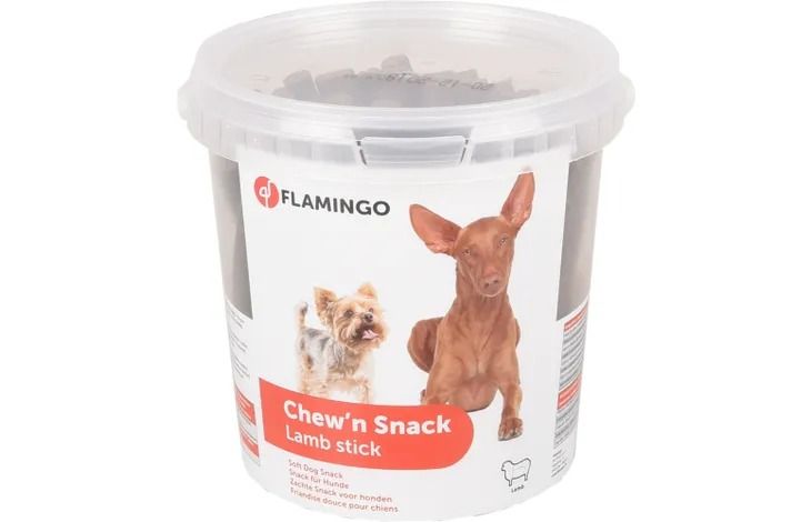 Flamingo Chew'n Snack Lamb Sticks Dog Treats 700g - 700G