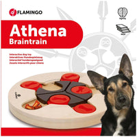 Thumbnail for Flamingo Athena Brain Train Interactive Dog Toy  - 25CM