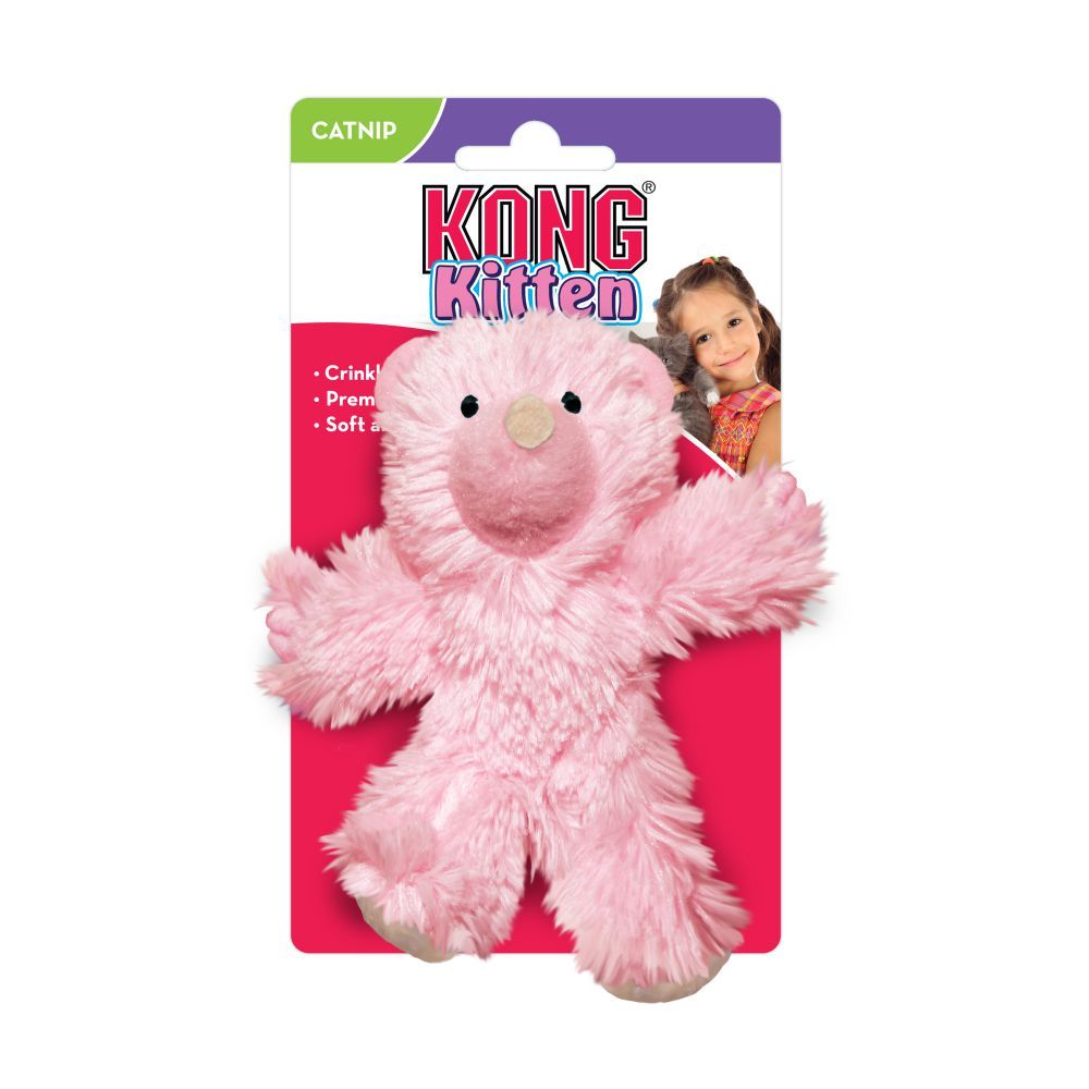 Kong Teddy Bear Catnip Kitten Toy -