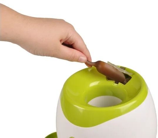 Flamingo Wilson Interactive Fetch & Treat  + Tennis Ball 18cm Dog Toy -