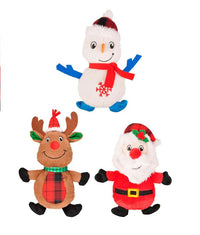 Thumbnail for Flamingo Alford Assorted Christmas Dog Toy -