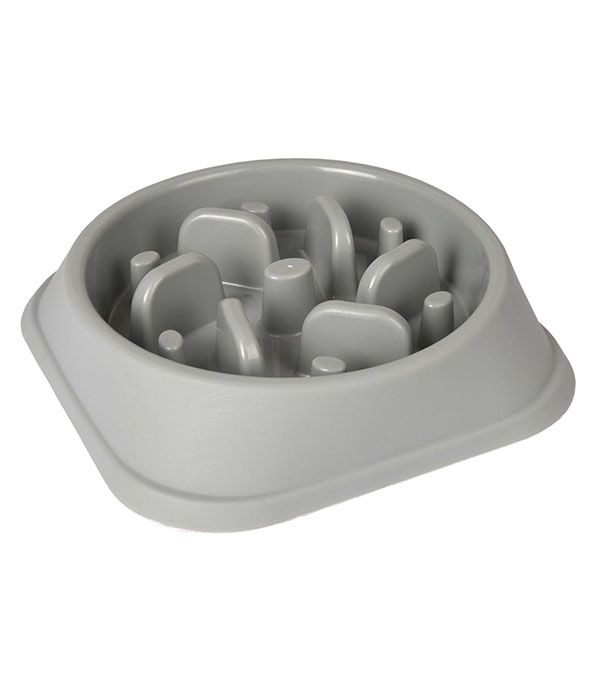Flamingo Bobo 1 Dog Slow Feeder  - GREY 500ml