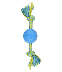 Thumbnail for Flamingo Spector Ball with Knots Dog Toy -