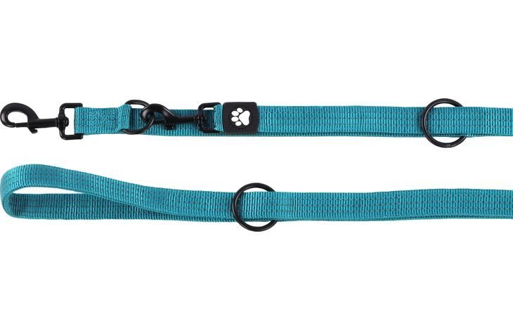 Flamingo Zorba Training Dog Leash 250cm - Turquoise 250cm