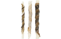 Flamingo Rawhide+Fish Wrapped Stick Dog Treats 85g - 85g