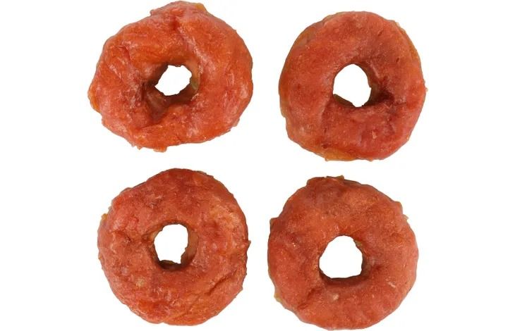 Flamingo Hapki Chicken Donut Dog Treats 4pcs 95g - 95g