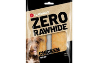 Flamingo Zero Rawhide Chicken Wrap Dog Treats 120g - 120g