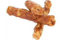 Flamingo Chckn&Peanut Butter Twist Dog Treat 120g - 120g