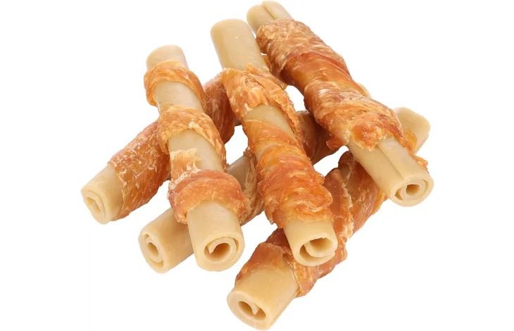 Flamingo Zero Rawhide Chickn Stick Dog Treats 10cm - 120g