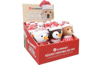 Thumbnail for Flamingo Swetta Squeaky Christmas Dog Toy -