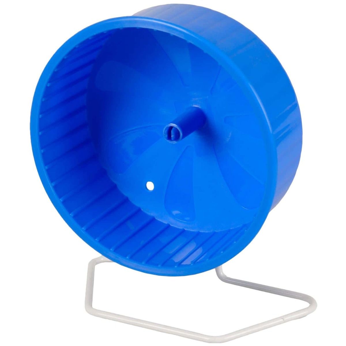 Flamingo Wacky Exercise Wheel Hamster Toy - BLUE