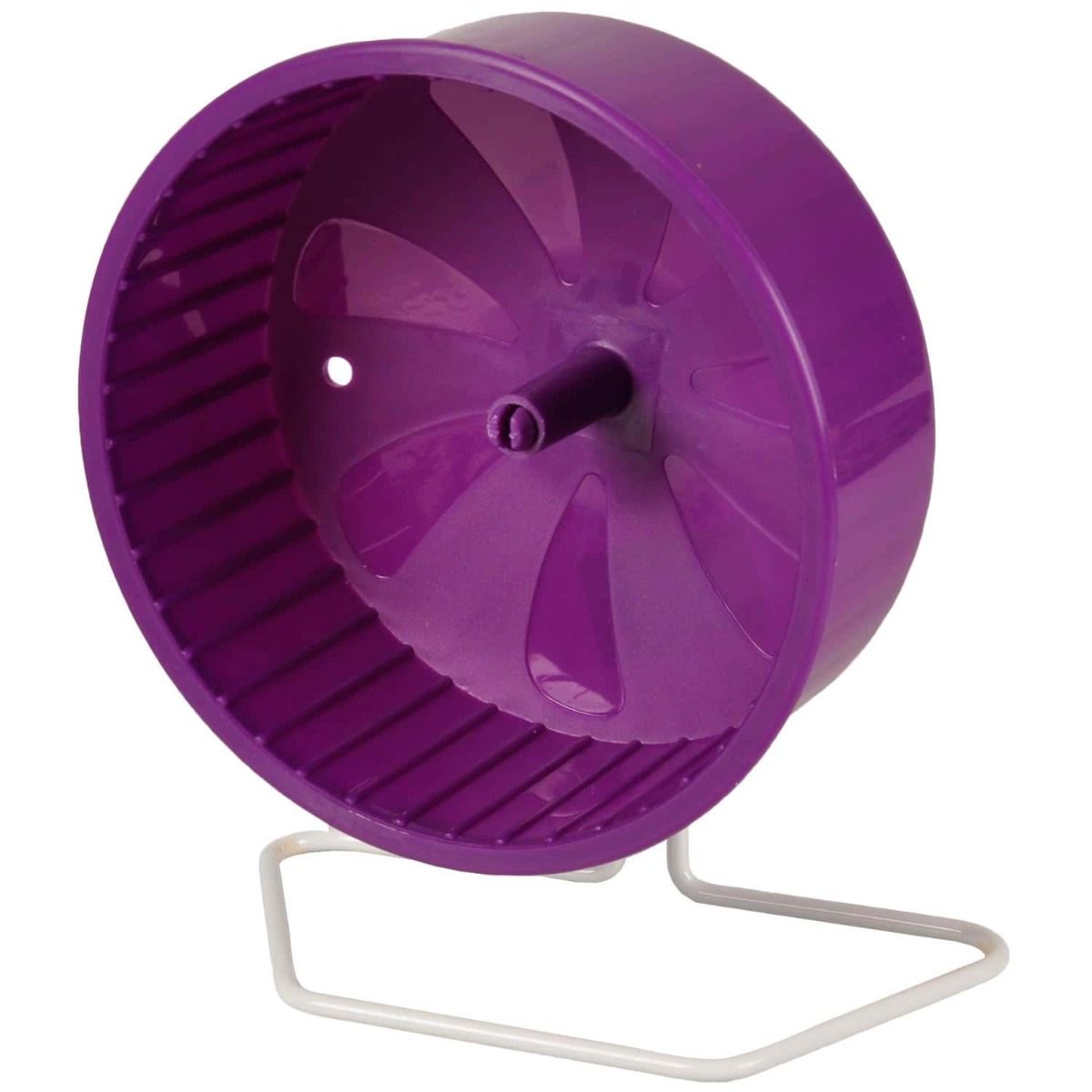 Flamingo Wacky Exercise Wheel Hamster Toy - PURPLE