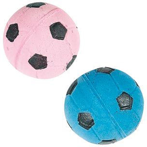 Flamingo Mila Sponge Football Cat Toy 2pcs - OS