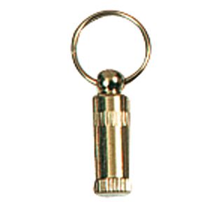 Flamingo Cat ID Tag  - BRASS