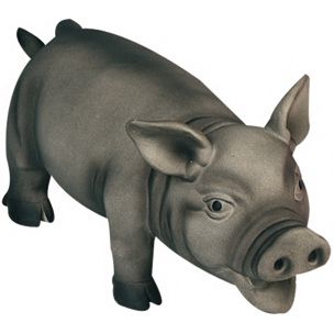 Flamingo Wolva Latex Pig Dog Toy - 22CM
