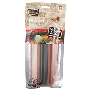 Flamingo Veggie Mixed Stix Dog Treats - 12CM