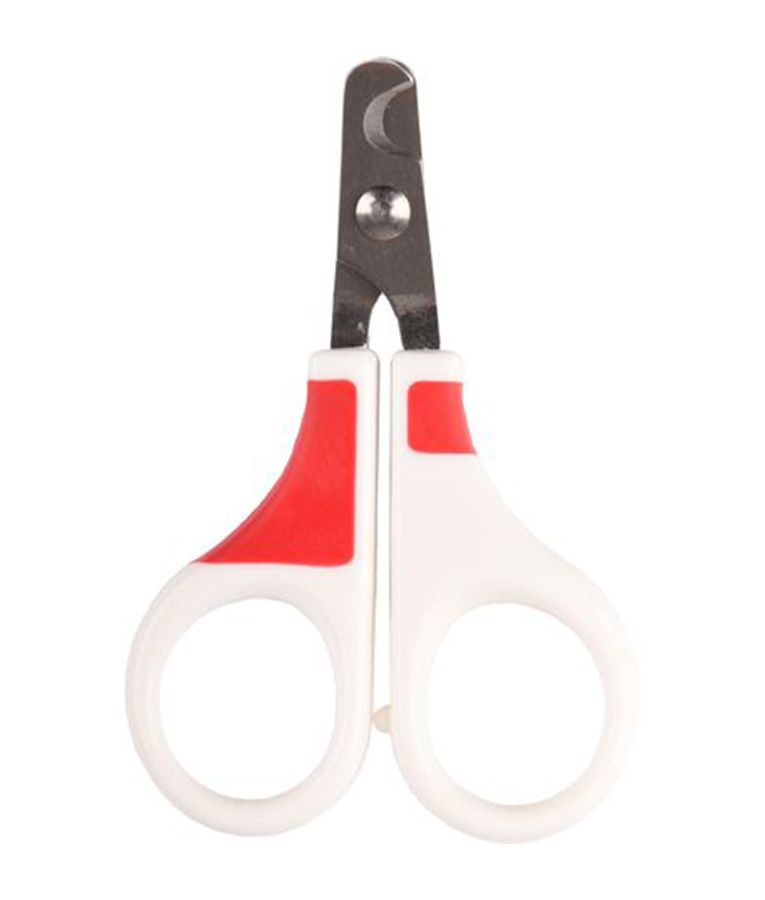 Flamingo Groo'Me Fausto Cat Nail Scissors White/Red -