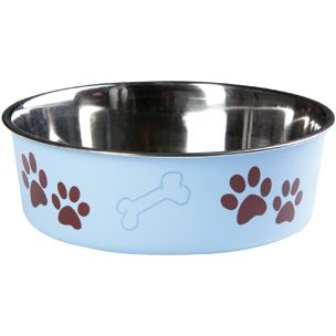 Flamingo Bella Kena Dog Bowl - BLUE 14CM