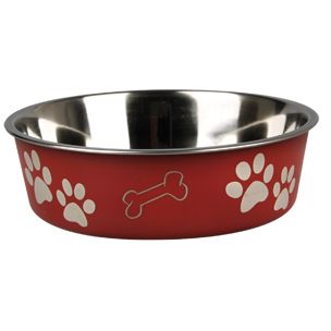 Flamingo Bella Kena Dog Bowl - METALIC BLUE 23CM