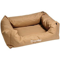 Thumbnail for Flamingo Dreambay Sand Dog Bed - SAND 100CM