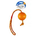 Duvo Rubber Ball With Rope Mix Mixed Colors 30cm - ø6cm[Length - 6cm]