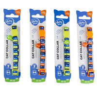 Duvo Cat Collar Nylon Mixed Colors 20 - 30cm / 10mm[Texture - Fish bones 1]