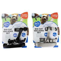 Duvo+ Big Cat Walking Set Uni Mixed Colors 30-50cm / 12Mm - 125cm