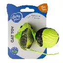 Duvo Mouse & Ball 2Pc Green - 16 x 3.8 x 4cm