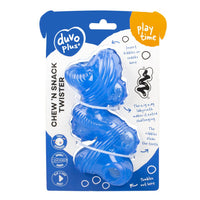 Duvo+ Chew 'n Snack Twister 16,5x7x7cm, Blue