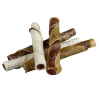 Duvo Twist'N Rolls Beef - 12.5cm - 5Pcs / 20cm - 2Pcs[Count - 5, Length - 12.5cm]